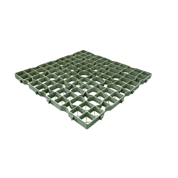 grass reinforcement grid for heavy vehicle parking