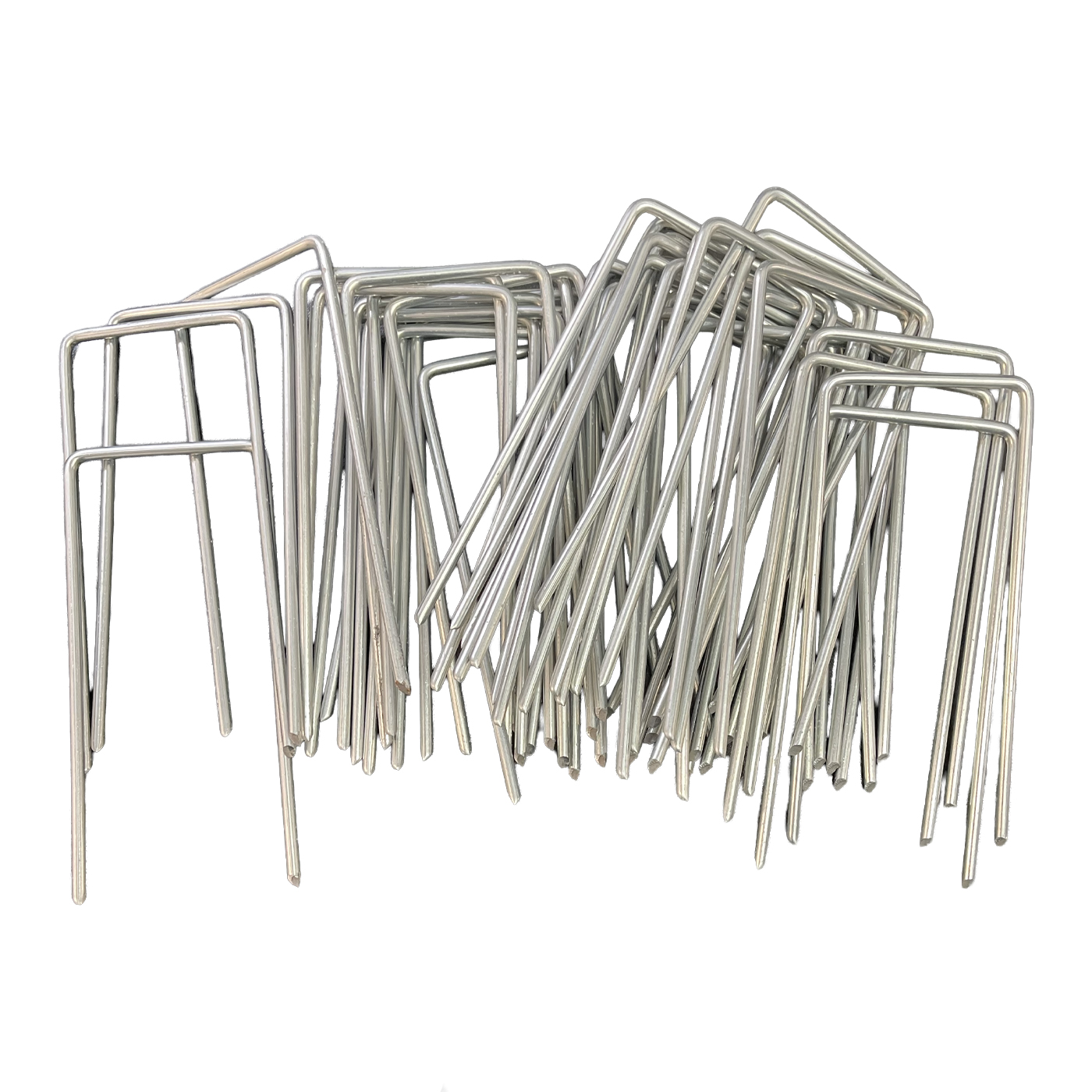 Premium U Pins | Pack of 50 | 180 x 80 x 5mm (for Grass Protection Mesh and more) - Image 3