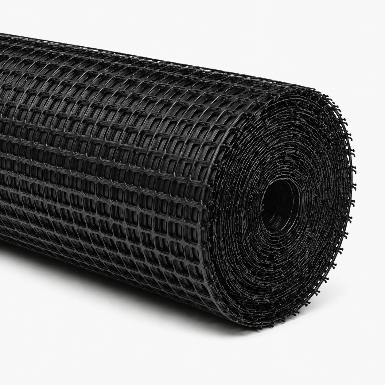 Biaxial Geogrid close up showing the aperture of its cells