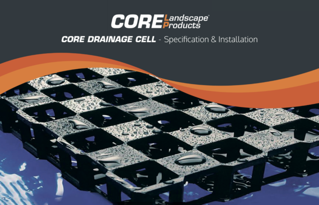 CORE DRAINAGE document cover