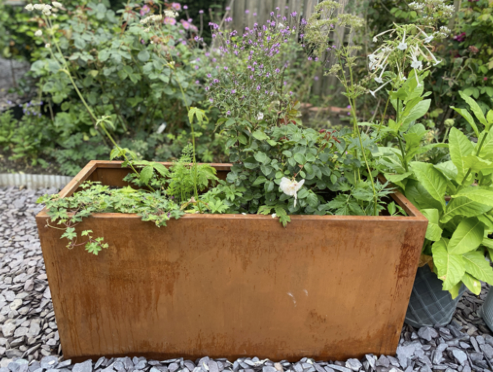 Corten Rectangle Garden Planter | 3 Sizes - Image 3