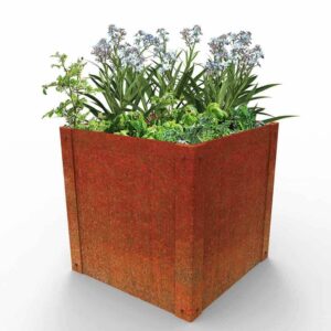 Malvern Flat Pack Planter - Mild Steel or Corten - Multiple Sizes