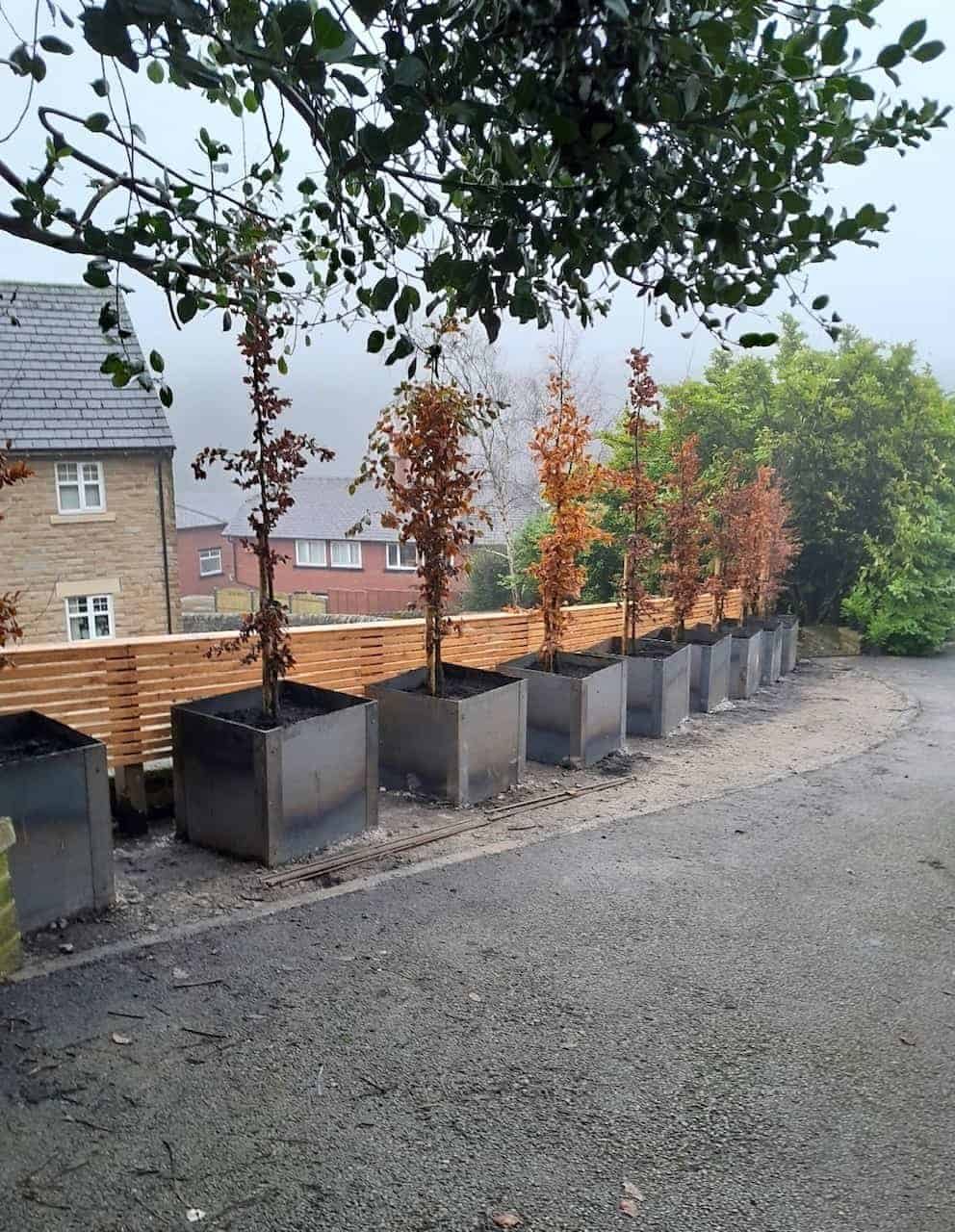 Malvern Flat Pack Planter - Mild Steel or Corten - Multiple Sizes - Image 2