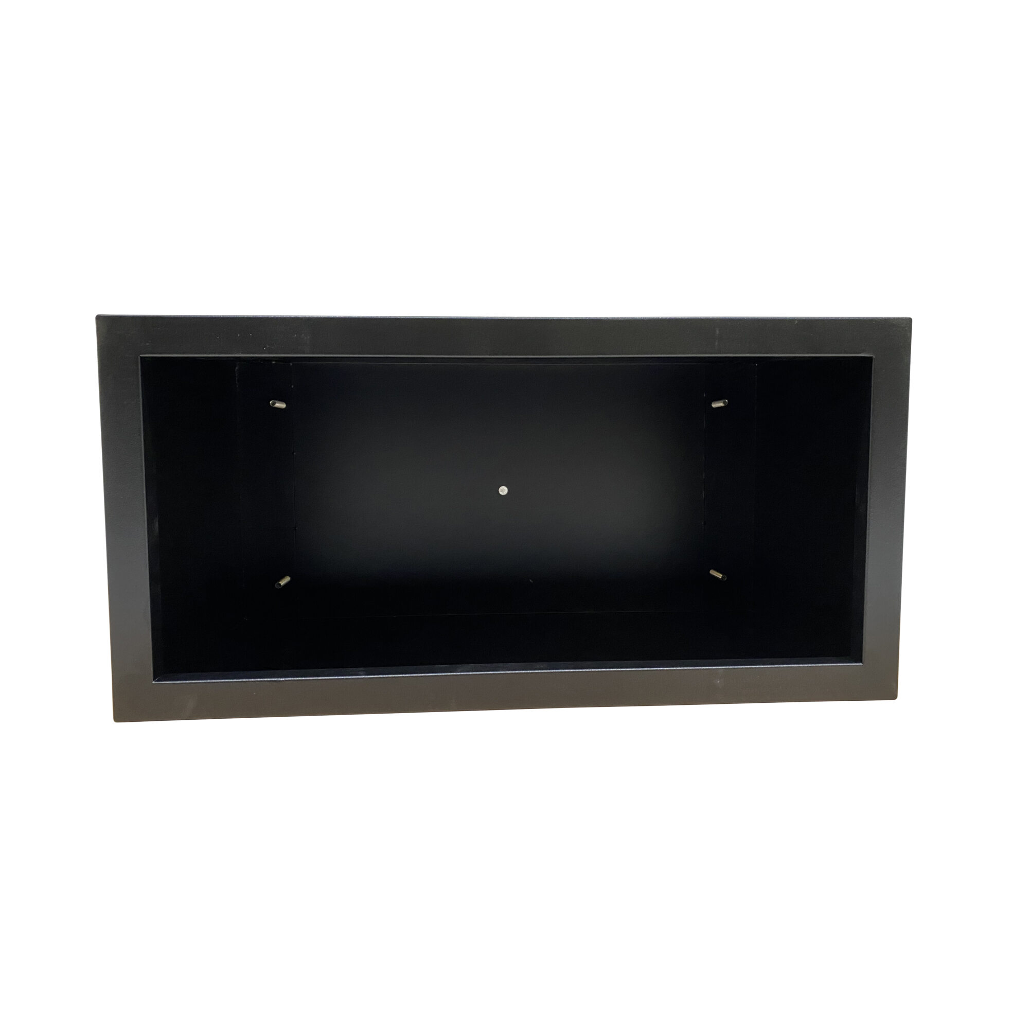 Black Rectangle Garden Planter | 3 Sizes - Image 2