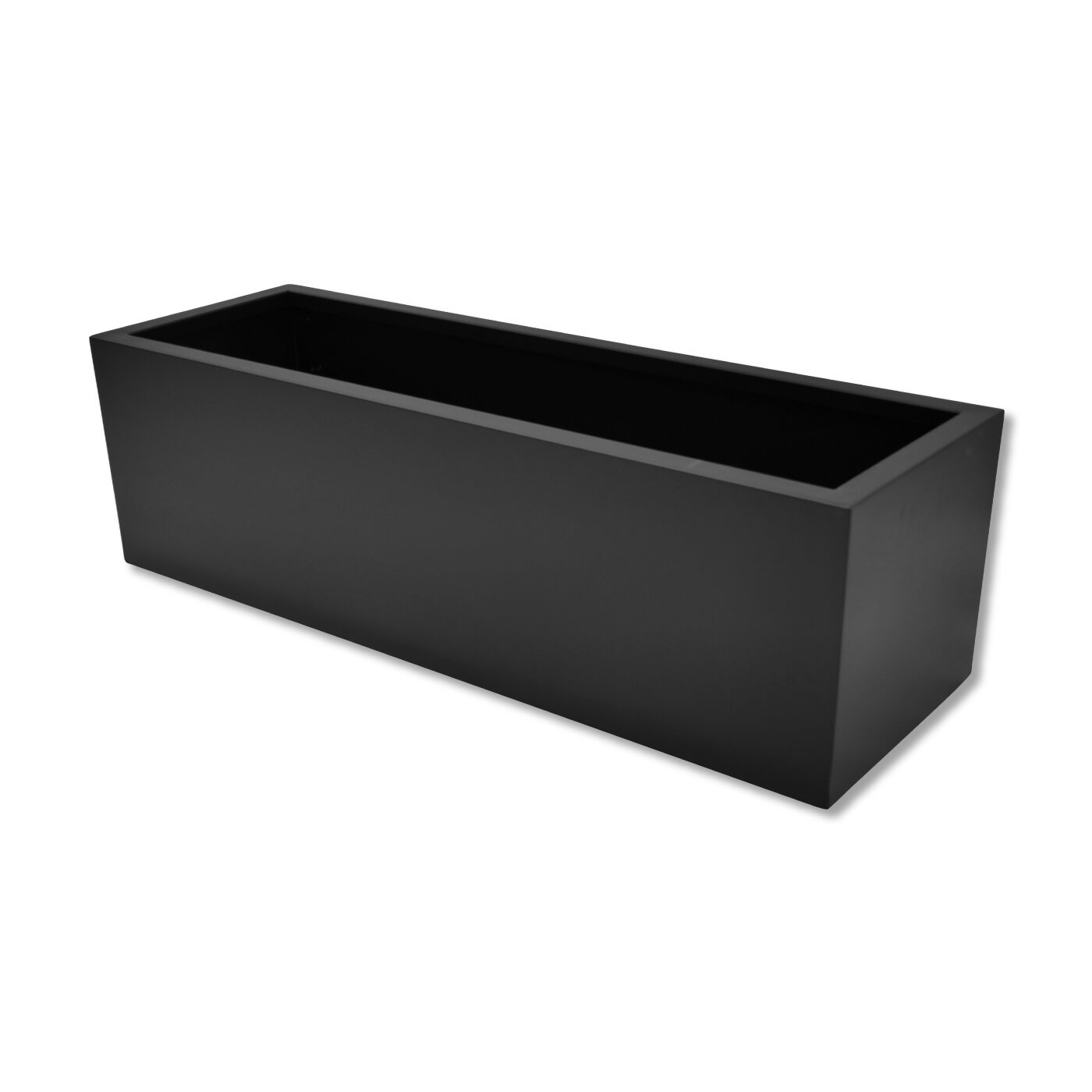 Black Rectangle Garden Planter | 3 Sizes
