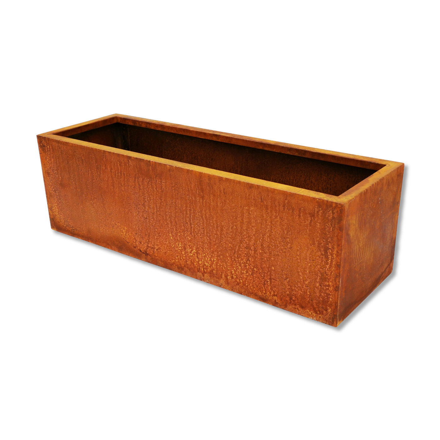 Corten Rectangle Garden Planter | 3 Sizes