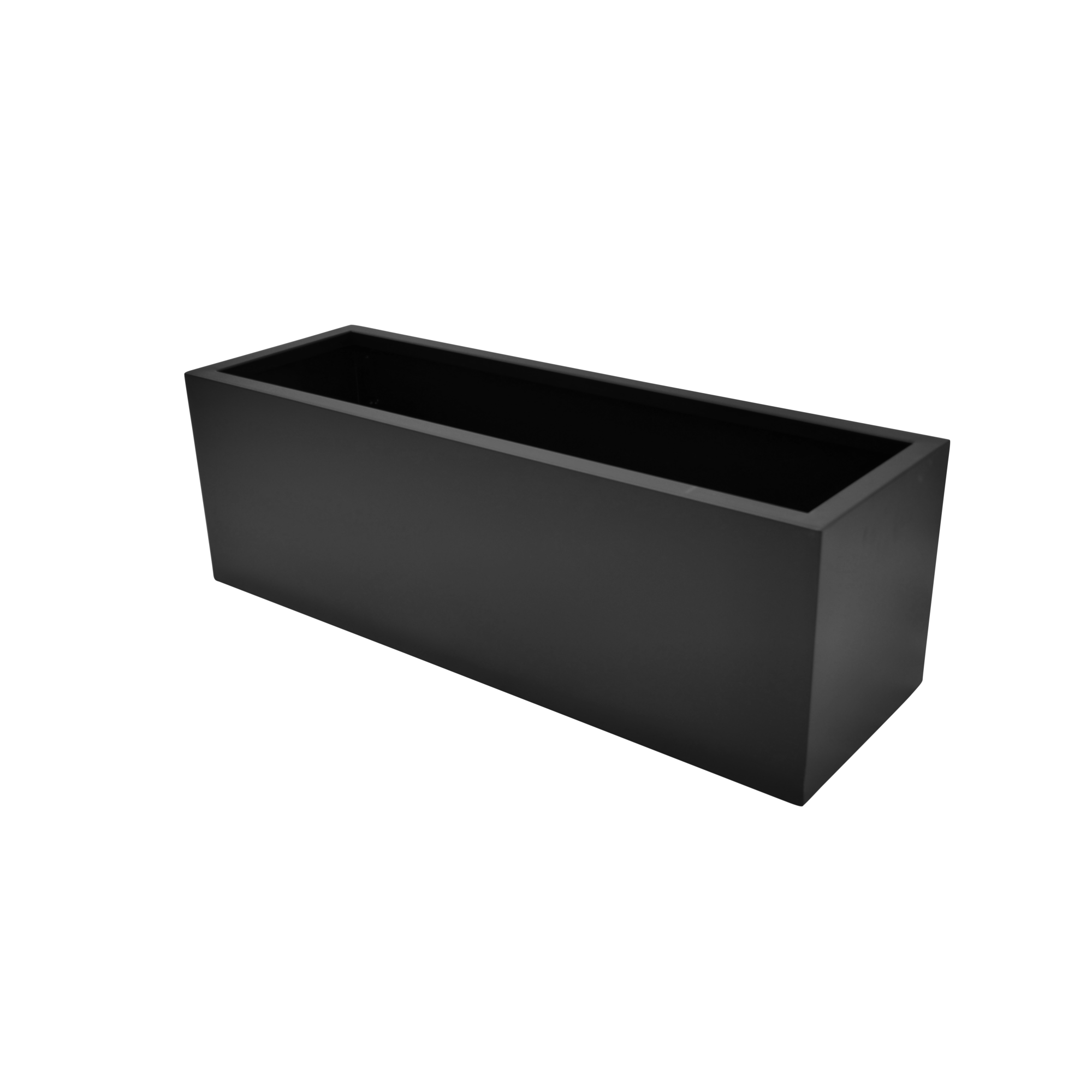 Black Rectangle Garden Planter | 3 Sizes - Image 5