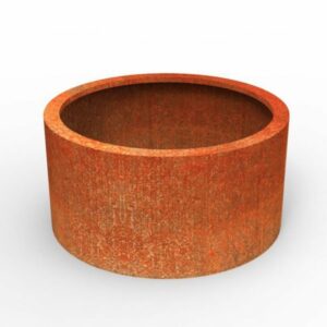 Henley Cylindrical Planter Bottomless - Mild Steel or Corten - Multiple Sizes