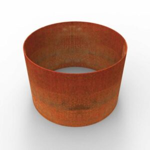 Hampton Bottomless Cylindrical Planter - Corten or Mild Steel - Multiple Sizes