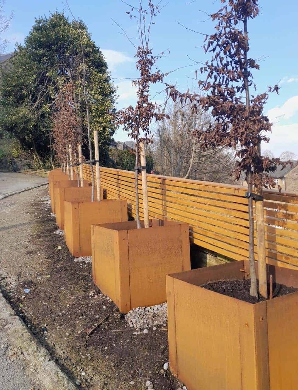 Malvern Flat Pack Planter - Mild Steel or Corten - Multiple Sizes - Image 3
