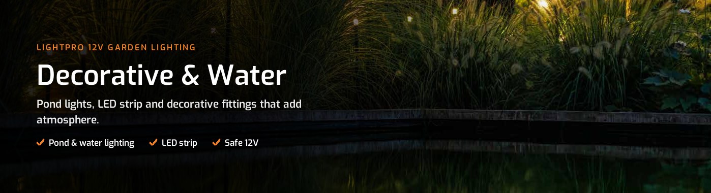 Lightpro Decorative & Water – pond lights, LED strip and decorative 12V lighting