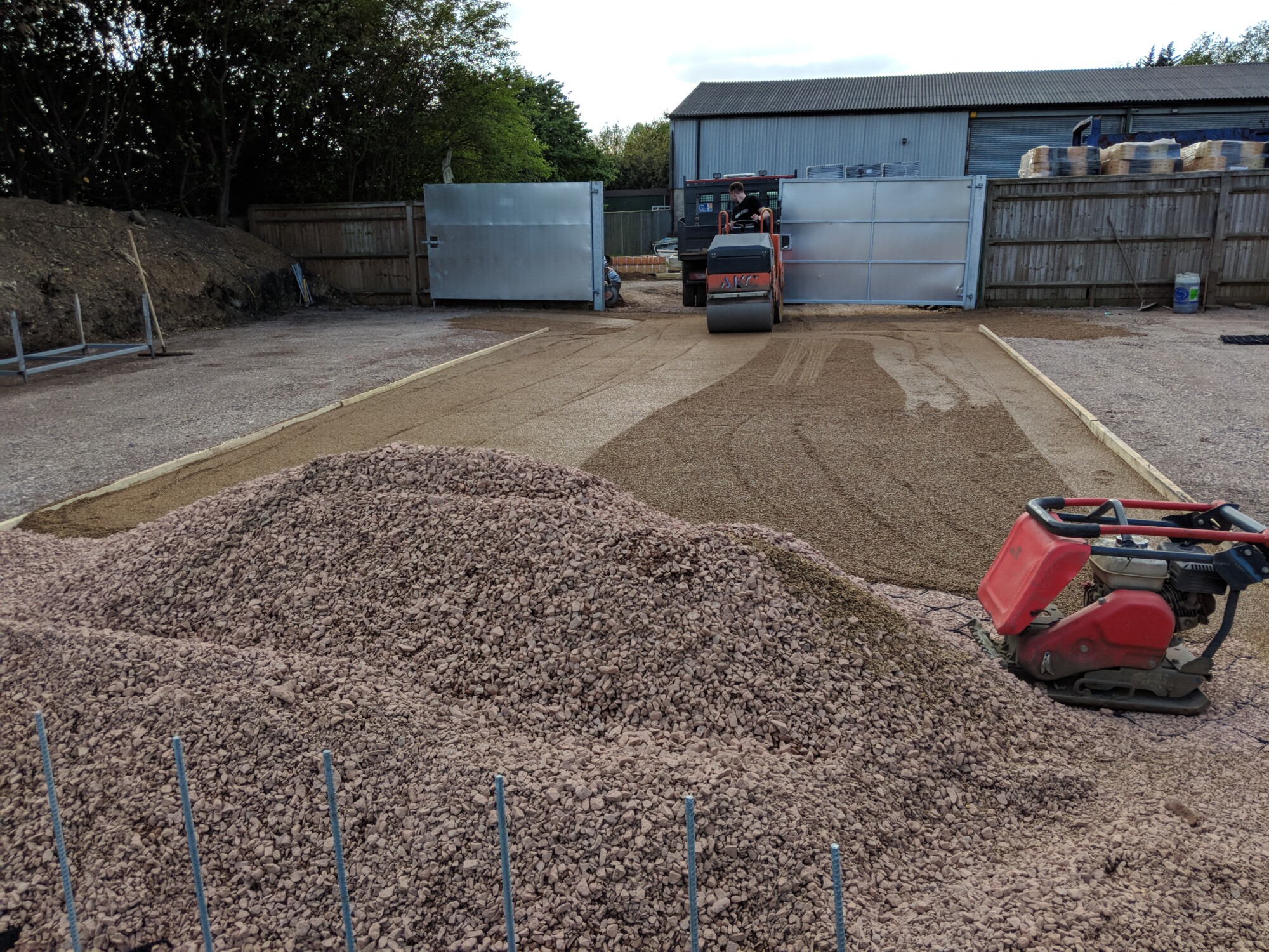 OUR YARD – CORE LP’S 150MM TRP GEOCELL PANELS, CORE SUBFLOW20, CORE TRP10