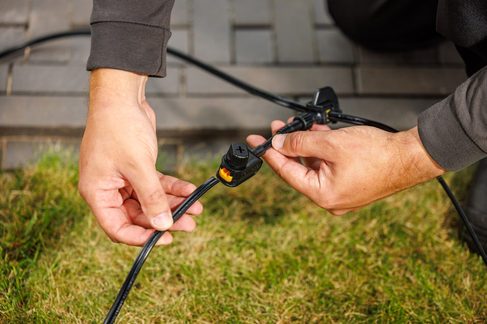 Lightpro Garden Lighting Cable Connector – M (Male) - Image 2