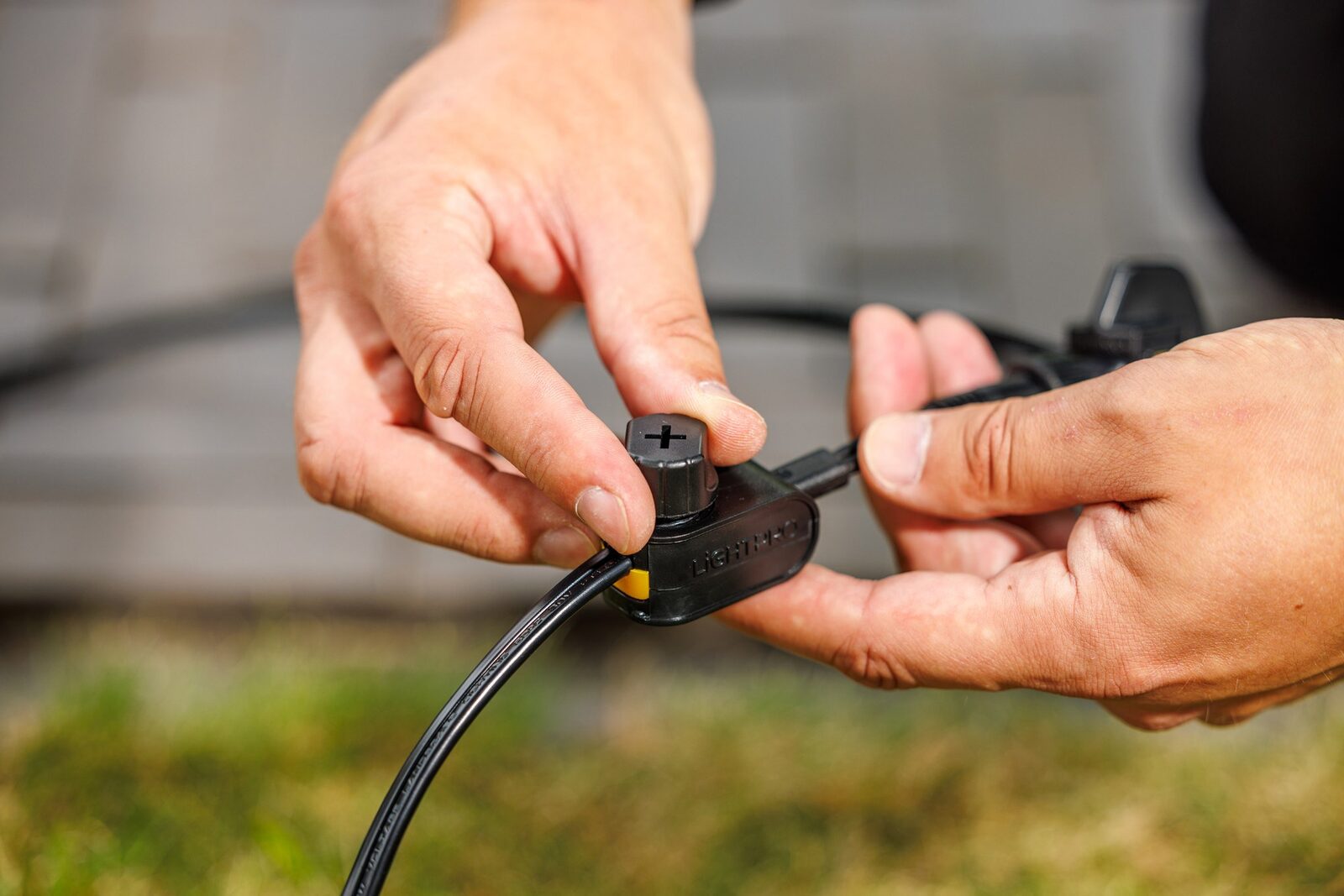 Lightpro Garden Lighting Cable Connector – M (Male) - Image 3