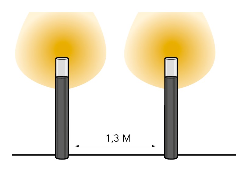 Smart Garden Bollard Light – Lightpro Oberon Hi Smart (Zigbee) - Image 5
